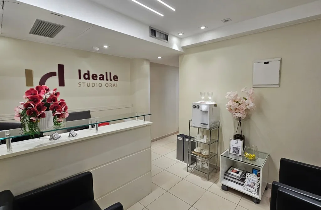 Recepção da Idealle Studio Oral